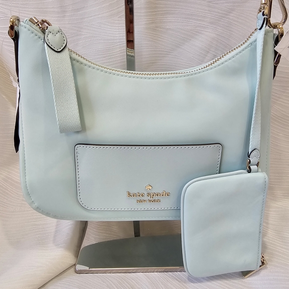 kate spade Handbags - Kate Spade Chelsea Nylon Blue Glow with bonus coinpurse